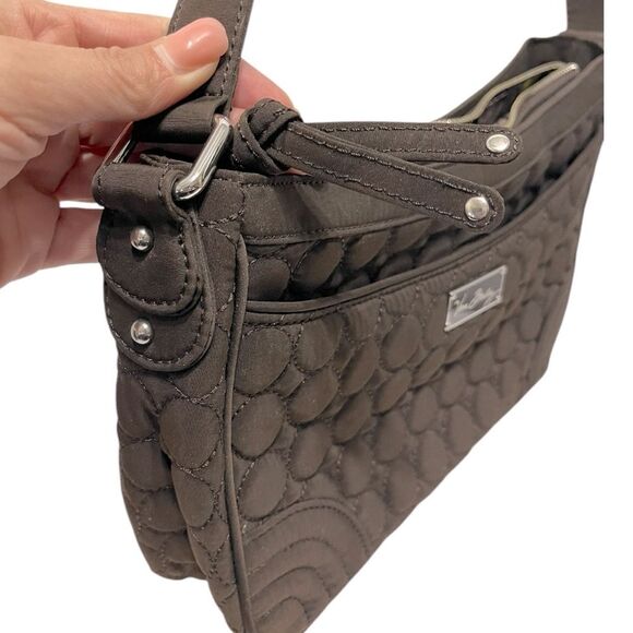 Vera Bradley Everyday Quilted Espresso Shoulder Bag - Picture 3 of 10
